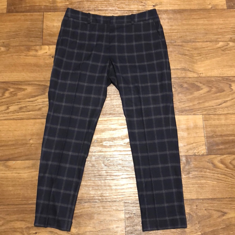 Tahari checkered work pants
